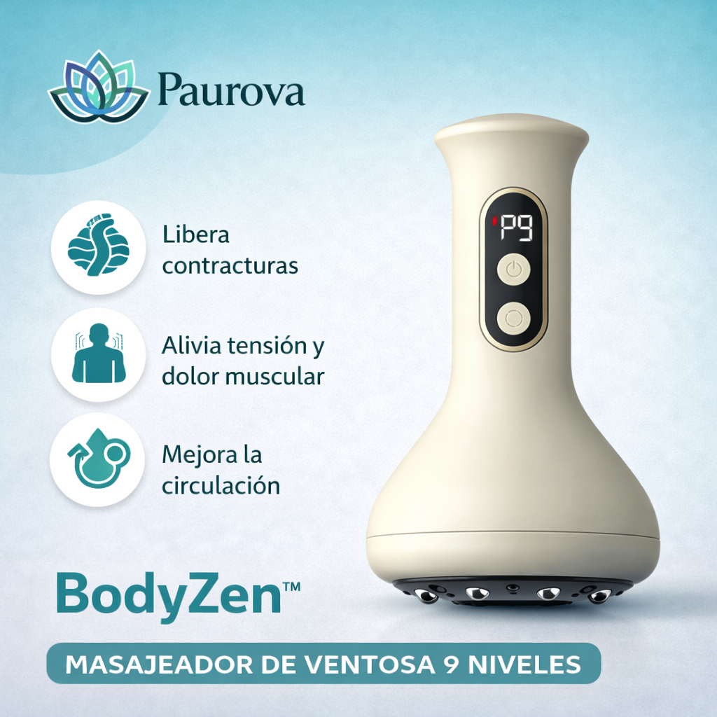 BodyZen™ – Masajeador de Ventosa 9 Niveles