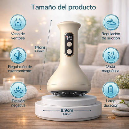 BodyZen™ – Masajeador de Ventosa 9 Niveles