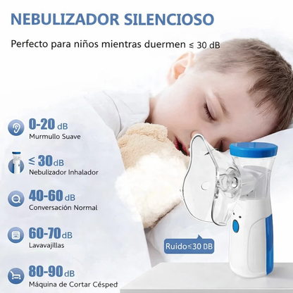 AeroPure™ – Nebulizador Inalámbrico Portátil