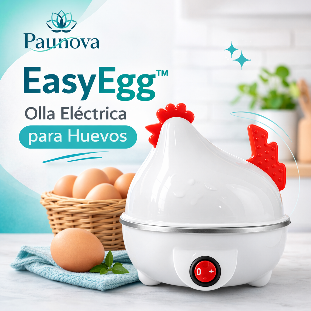 EasyEgg™ – Olla Eléctrica para Huevos